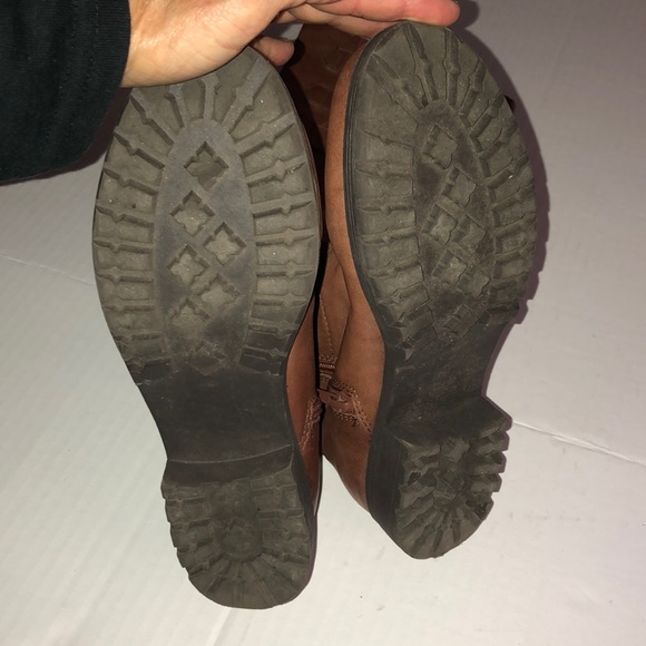 Kelsi Dagger tall brown leather Libby Boots - Picture 13 of 16